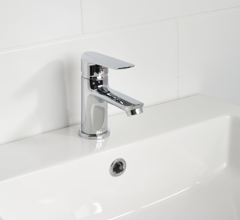 Bristan Opus Basin Mixer Tap With Clicker Waste Chrome OPS BAS C-Bristan-Oceanair
