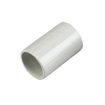 FloPlast 21.5mm Overflow Waste PVC Straight Coupling White OS10W
