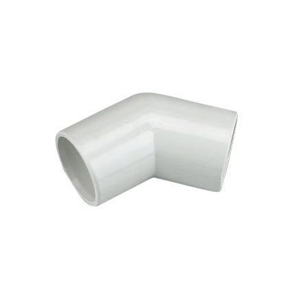 FloPlast 21.5mm Overflow Waste PVC 135 Degree Bend White OS12W
