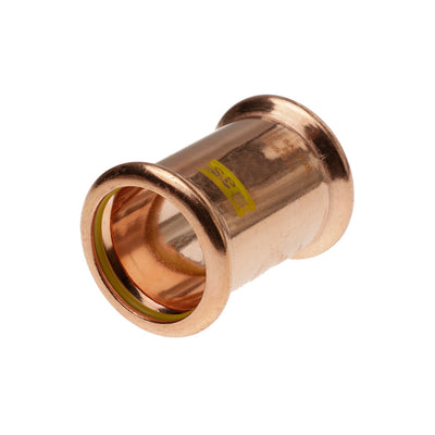 Pressfit Gas Straight Coupling 22mm Copper PFGC-22