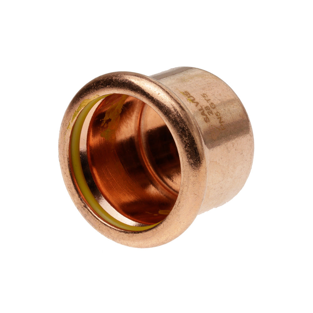 Pressfit Gas Stop End 15mm Copper PFGEC-15