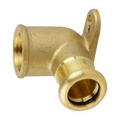 Pressfit M Profile Water Wall Plate Elbow 15mm x 1/2" PFWWPE-15D-Navigator MSL Ltd-Oceanair