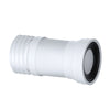 Viva Slinky-Fit Medium Flexible Pan Connector 240 - 500mm White PP0002/A-Mercantile Ventures Ltd-Oceanair