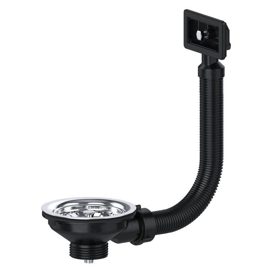 Viva 1 1/2" Basket Strainer Waste and Square Overflow PP0010/S