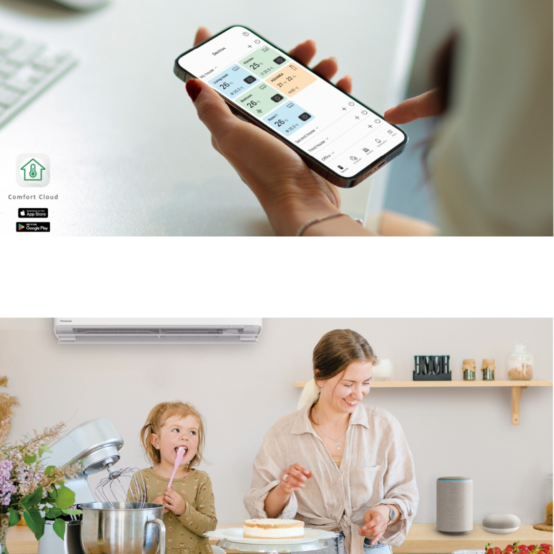 Panasonic BZ Super Compact CS-BZ60CKE Wall Mount Air Conditioner Unit 6.0kW-Panasonic-Oceanair