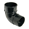FloPlast Round 92.5 Degree Offset Bend Black 68mm RB1B-Floplast (Via Nmbs)-Oceanair
