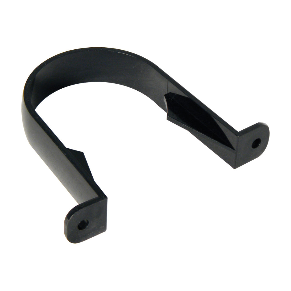 FloPlast Half Round Clip Black 68mm RC1B-Floplast (Via Nmbs)-Oceanair