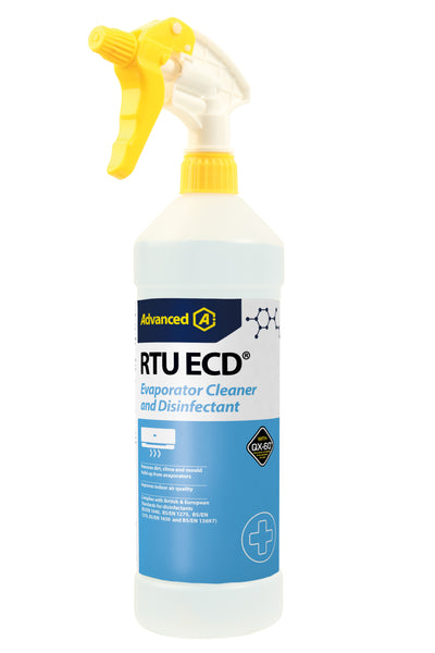 Advanced RTU (Ready Mixed) ECD Evaporator Cleaner & Disinfectant 1L S010196GB-Aspen Pumps-Oceanair