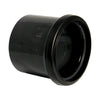 FloPlast Push-Fit Single Socket Pipe Coupler Black 110mm SP124B-Floplast (Via Nmbs)-Oceanair
