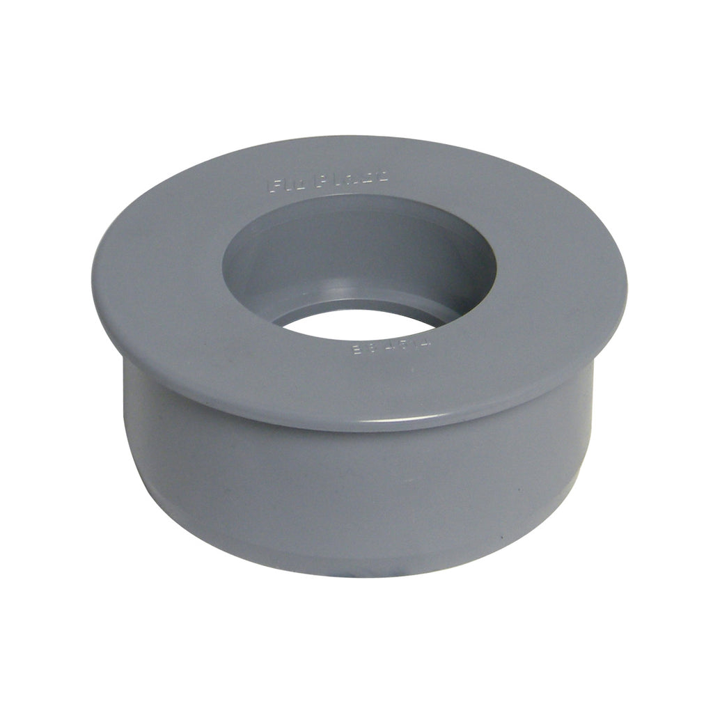 FloPlast Soil Waste adapter 110mm x 50mm Grey SP95G