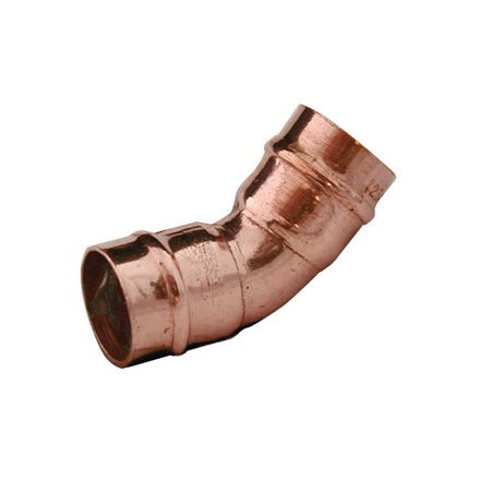 Navigator Copper Solder Ring 45 Degree Elbow 22mm SRE/45-22