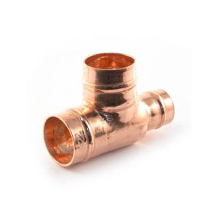 Navigator Copper Solder Ring Reducing Tee 22mm x 15mm x 22mm SRRT-221522
