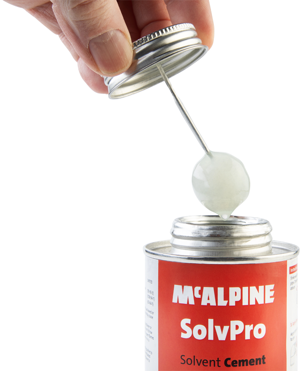 McAlpine SVPR-1 SolvPro Solvent Cement 237ml-F&P Wholesale - Tricom-Oceanair