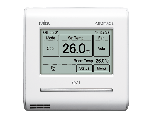 Fujitsu Air Conditioning 360 Cassette Grille with Controller UTG-UKYA-W-Fujitsu Airstage-Oceanair
