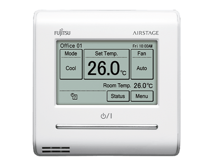Fujitsu Air Conditioning 360 Cassette Grille with Controller UTG-UKYA-W-Fujitsu Airstage-Oceanair