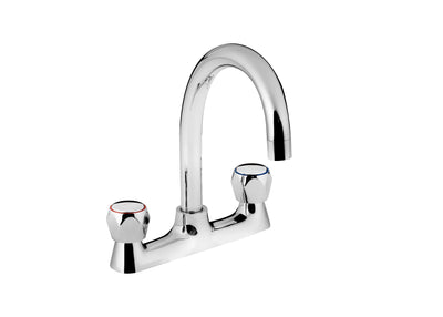 Bristan Club Sink Mixer Tap Chrome VAC2 DSM C MT-Bristan-Oceanair