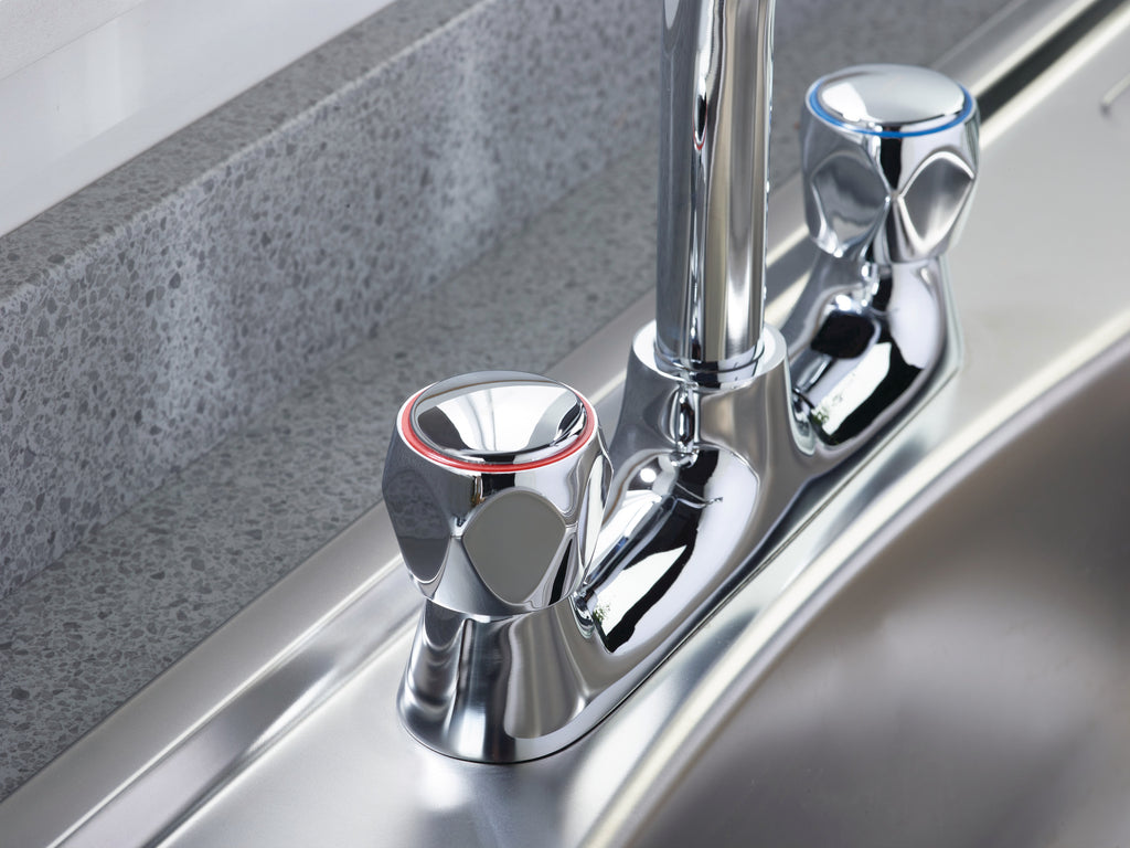 Bristan Club Sink Mixer Tap Chrome VAC2 DSM C MT-Bristan-Oceanair
