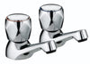 Bristan Club Basin Pillar Taps Chrome VAC 1/2 C MT-Bristan-Oceanair