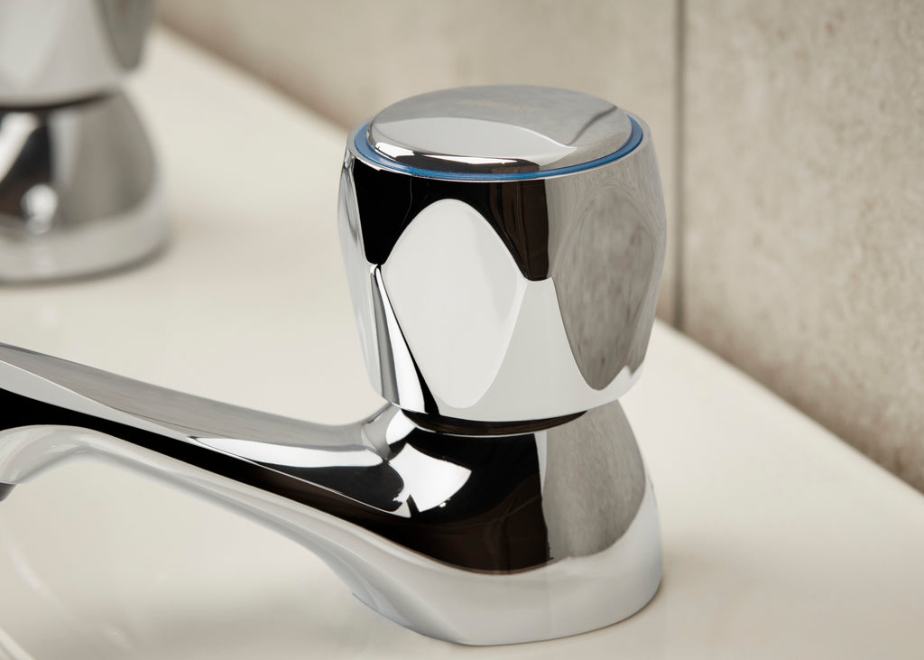 Bristan Club Basin Pillar Taps Chrome VAC 1/2 C MT-Bristan-Oceanair
