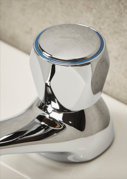 Bristan Club Bath Pillar Taps Chrome VAC 3/4 C MT-Bristan-Oceanair