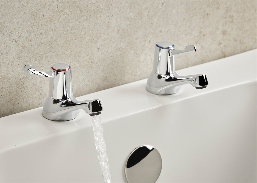 Bristan Value 3" Lever Bath Taps 3/4" VAL2 3/4 C CD-Bristan-Oceanair