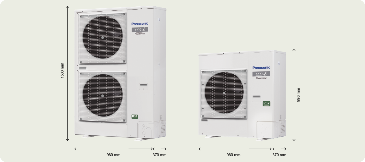 Panasonic Mini ECOi LZ2 Heat Pump Systems R32