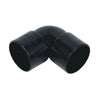 FloPlast ABS Solvent Weld 90 Degree Bend Black 50mm WS12B-Floplast (Via Nmbs)-Oceanair