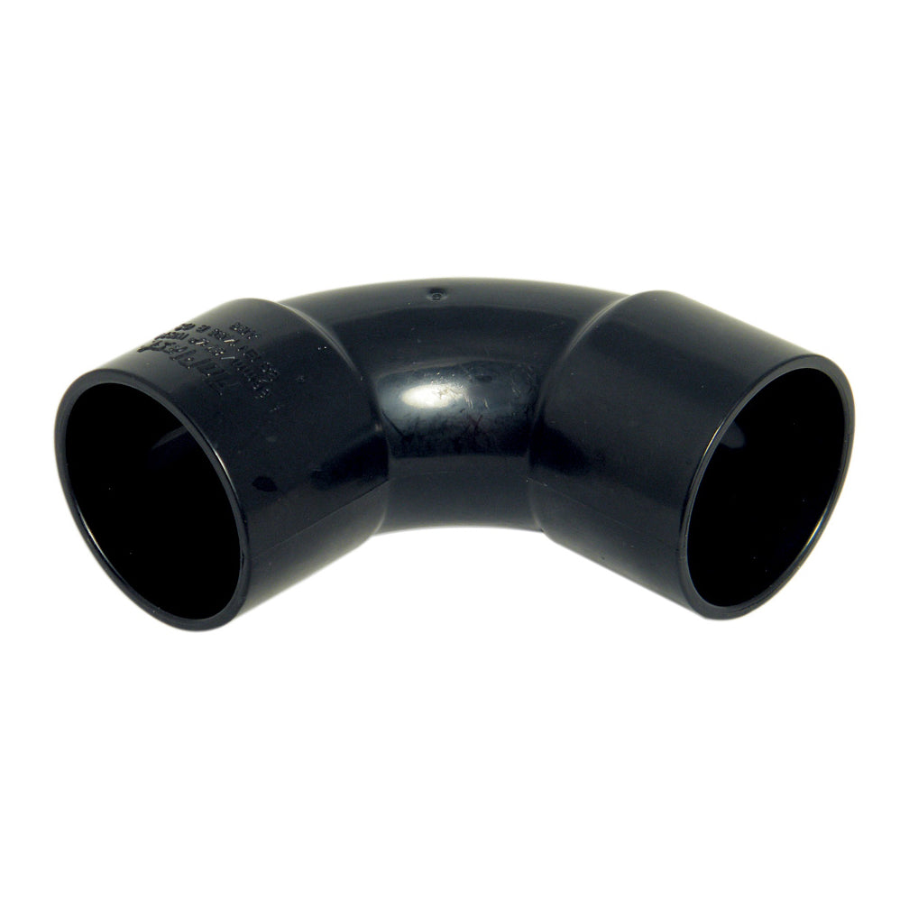 FloPlast ABS Solvent Weld 92.5 Degree Bend Black 32mm WS14B-Floplast (Via Nmbs)-Oceanair