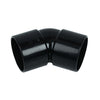 FloPlast ABS Solvent Weld 135 Degree Bend Black 40mm WS19B-Floplast (Via Nmbs)-Oceanair
