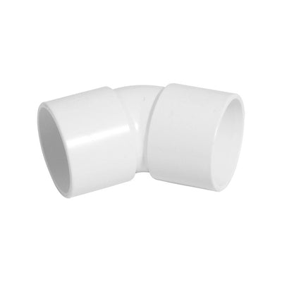 FloPlast ABS Solvent Weld 135 Degree Bend White 40mm WS19W