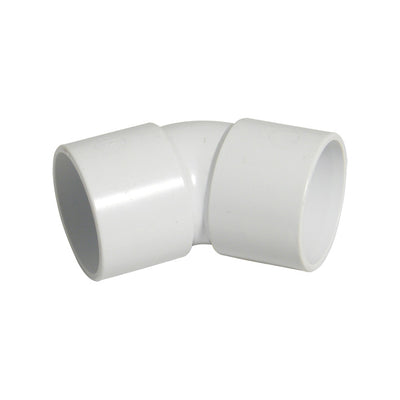 FloPlast ABS Solvent Weld 135 Degree Bend White 50mm WS20W