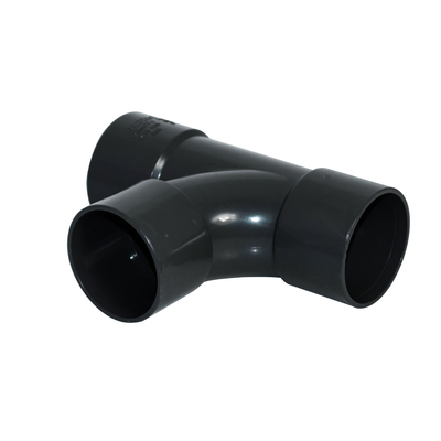 FloPlast ABS Solvent Weld Swept Tee Black 32mm WS22B-Floplast (Via Nmbs)-Oceanair