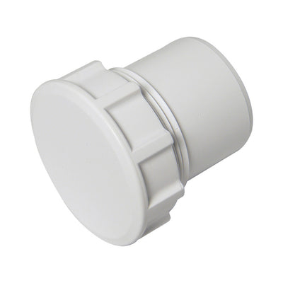 FloPlast ABS Solvent Weld Waste Access Cap White 32mm WS30W-Floplast (Via Nmbs)-Oceanair