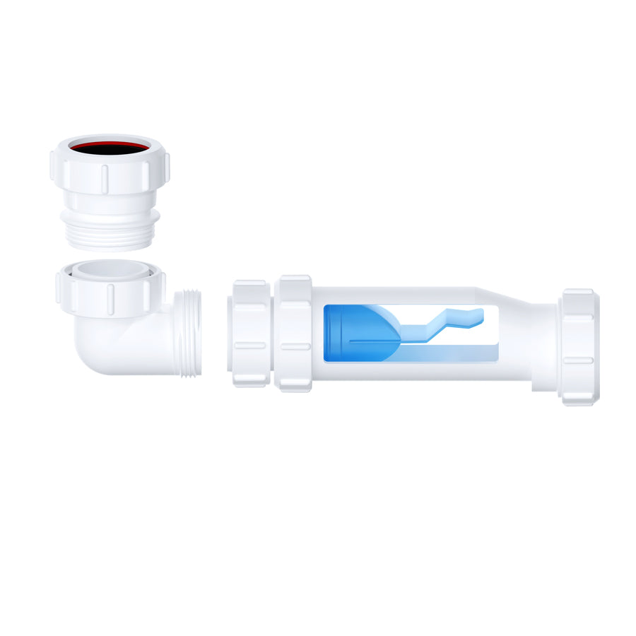 Viva Magna 1 1/2" Self-Sealing Waste Valve 40mm WTSTC40