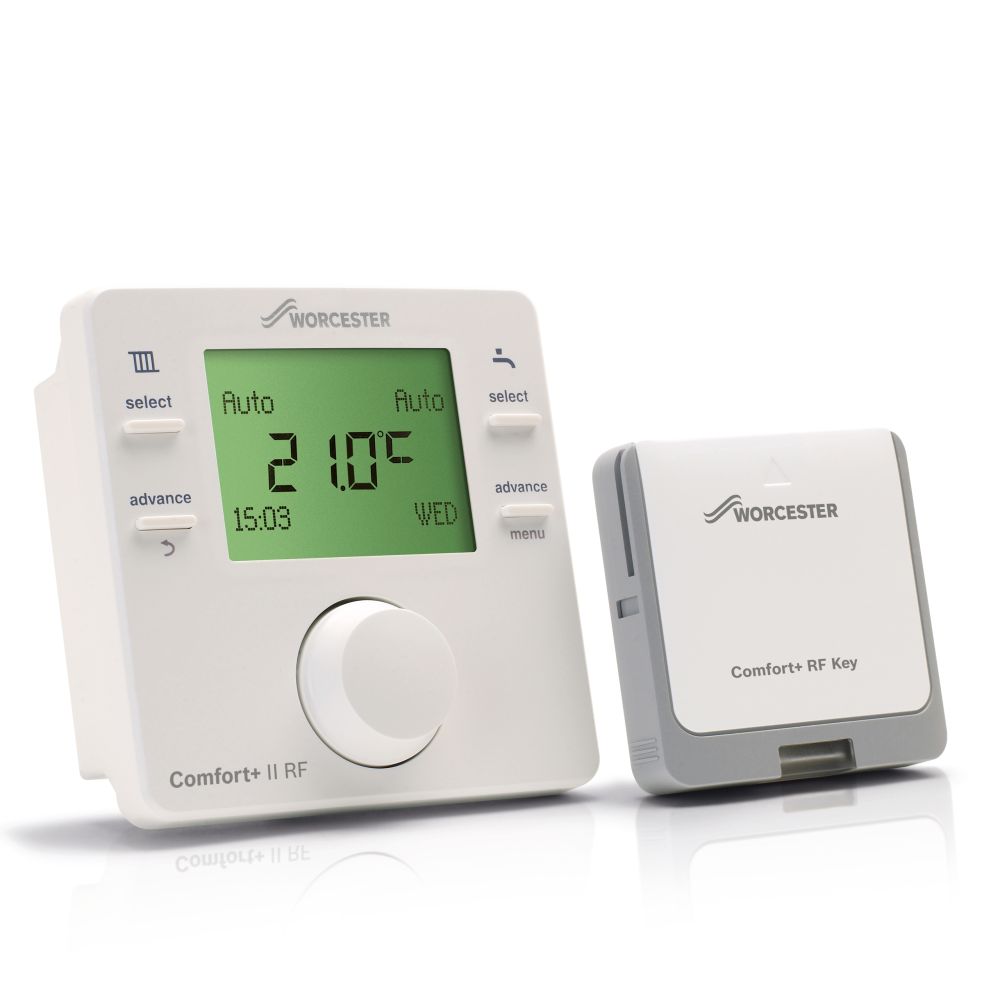 Worcester Bosch Comfort+ II RF Wireless Thermostat and RF Key 7738112324-F&P Wholesale - Tricom-Oceanair