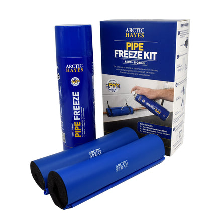 Arctic Hayes Aero Disposable Pipe Freezer Kit 8-28mm ZEK2