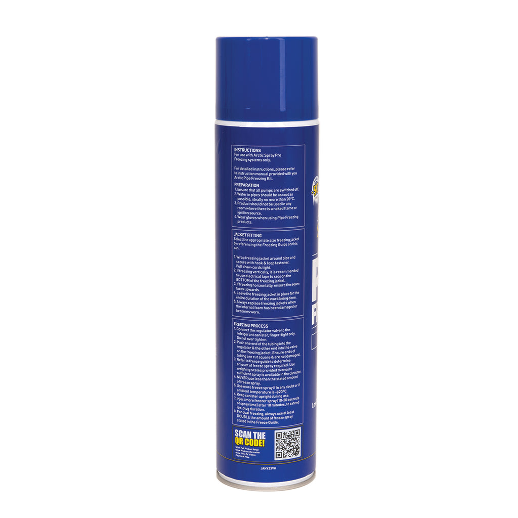 Arctic Hayes Pro Pipe Freezer Can 600g ZEP1-Arctic Hayes Ltd (Via Nmbs)-Oceanair