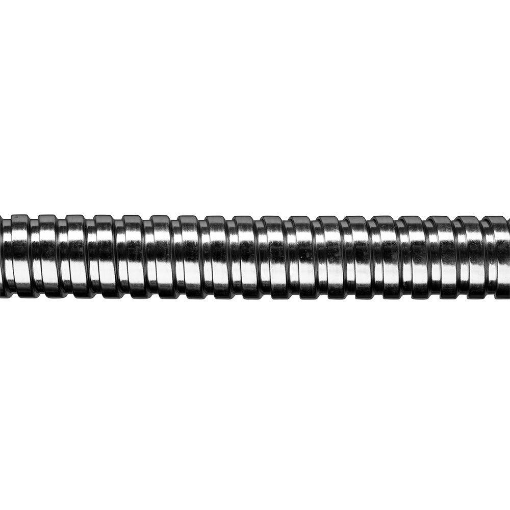 Croydex Stretch Reinforced Shower Hose Chrome 1.5m - 2m Large Bore AM156041-Croydex-Oceanair