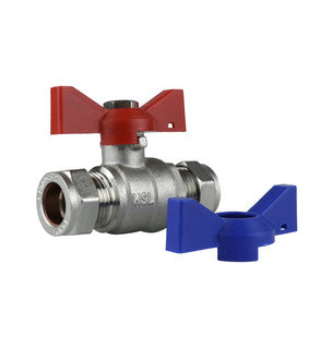 Navigator 28mm Butterfly Dual Handle Ball Valve BFBDBV-28-NAVIGATOR MSL LTD-Oceanair