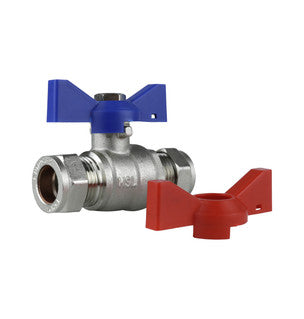 Navigator 28mm Butterfly Dual Handle Ball Valve BFBDBV-28-NAVIGATOR MSL LTD-Oceanair