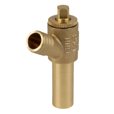 Navigator Brass Type A Extended Drain Off Cock Heavy Pattern 15mm BFDOCTAEX-15