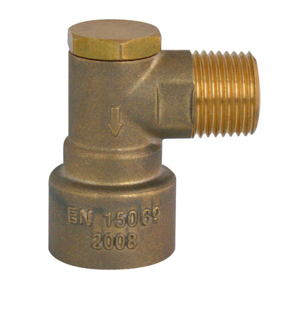 Salvus 1/2" Angle Bayonet Socket High Temperature BFGHBSAHT-D