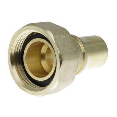 Navigator Grooved Gas Meter Union 1" x 22mm Brass BFGMU-22F