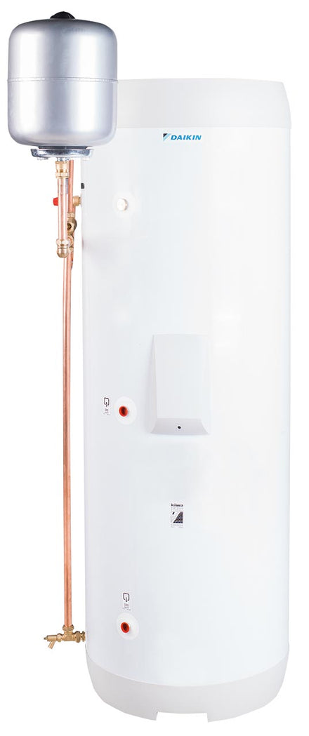 Daikin 300L Unvented Heat Pump Cylinder with Booster Heater EKHWSU300D3V3