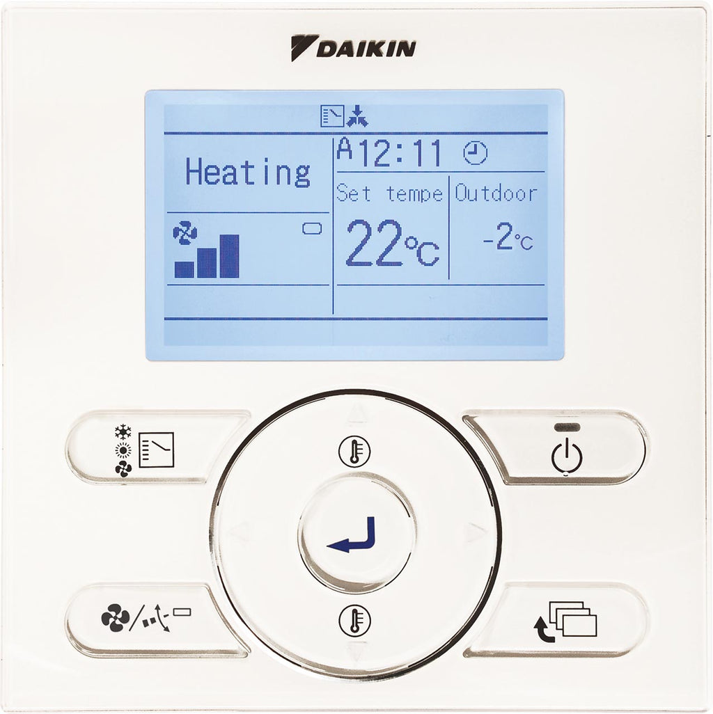 Daikin Air Conditioning BRC1E53A Hard Wired Remote Controller For Sky Air VRV