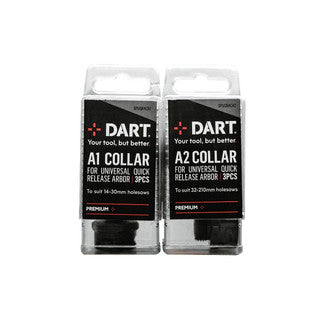 Dart Premium Universal Quick Release Arbor Collar A2 (Pk 3) DPUQRACA2-Dart Tools Group-Oceanair