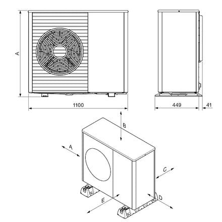 Vaillant aroTHERM Plus 5kW Air Source Heat Pump 0010037212