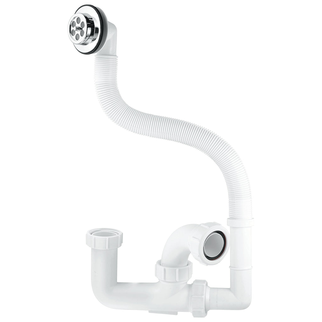 McAlpine FJ10 Bath Trap And Overflow 1 1/2" x 75mm Seal