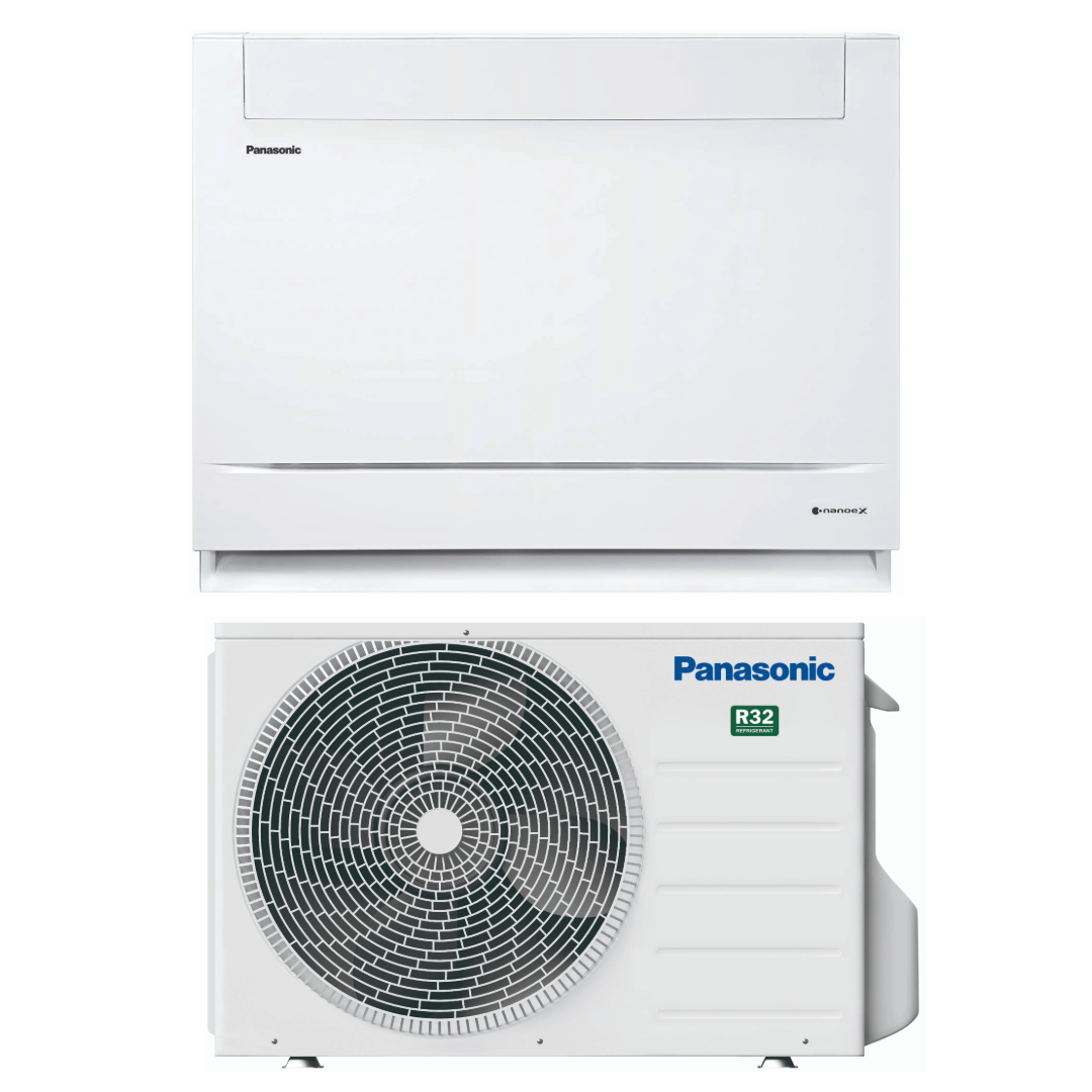 Panasonic Floor Console Air Conditioning System 5.0kW - R32-Panasonic-Oceanair