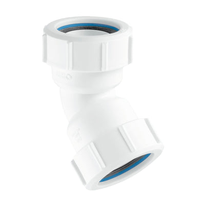 McAlpine MS20 1 1/4" 135 Degree Multifit Bend White 32mm